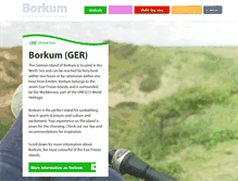 Tablet Screenshot of borkum.com